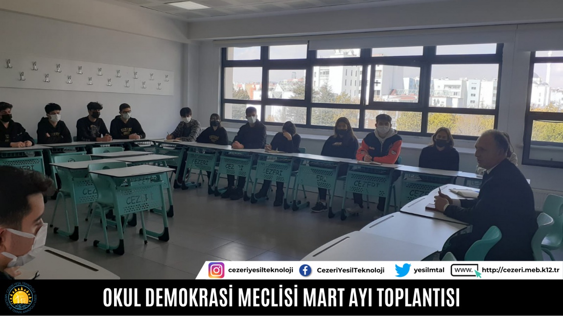 OKUL DEMOKRASİ MECLİSİ MART AYI TOPLANTISI