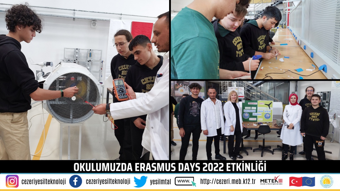 OKULUMUZDA ERASMUS DAYS 2022 ETKİNLİĞİ