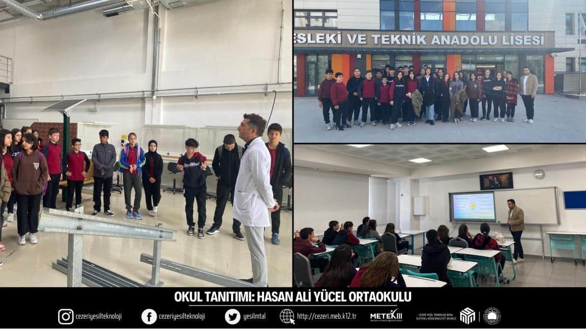 OKUL TANITIMI: HASAN ALİ YÜCEL ORTAOKULU