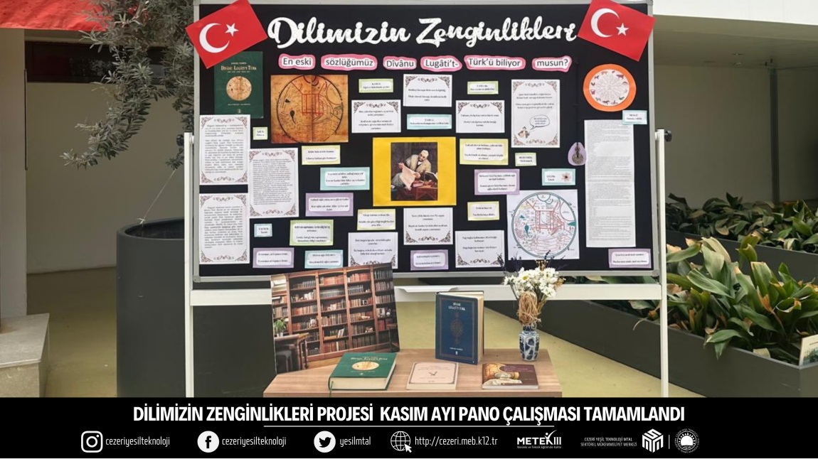 DİLİMİZİN ZENGİNLİKLERİ PROJESİ KASIM AYI PONO ÇALIŞMASI TAMAMLANDI