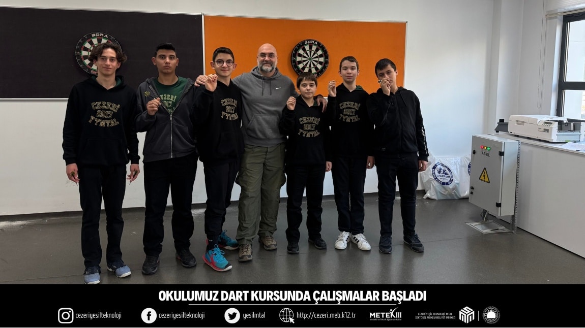 OKULUMUZ DART KURSUNDA ÇALIŞMALAR BAŞLADI