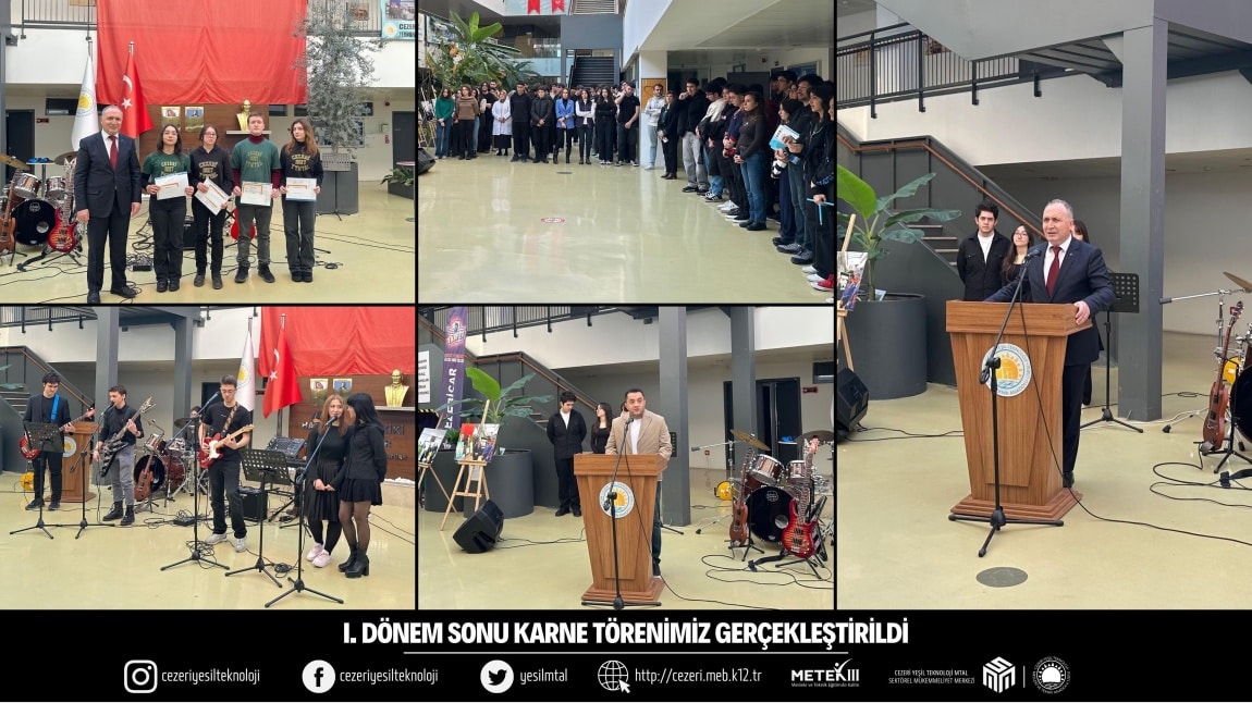 I. DÖNEM SONU KARNE TÖRENİMİZ GERÇEKLEŞTİRİLDİ