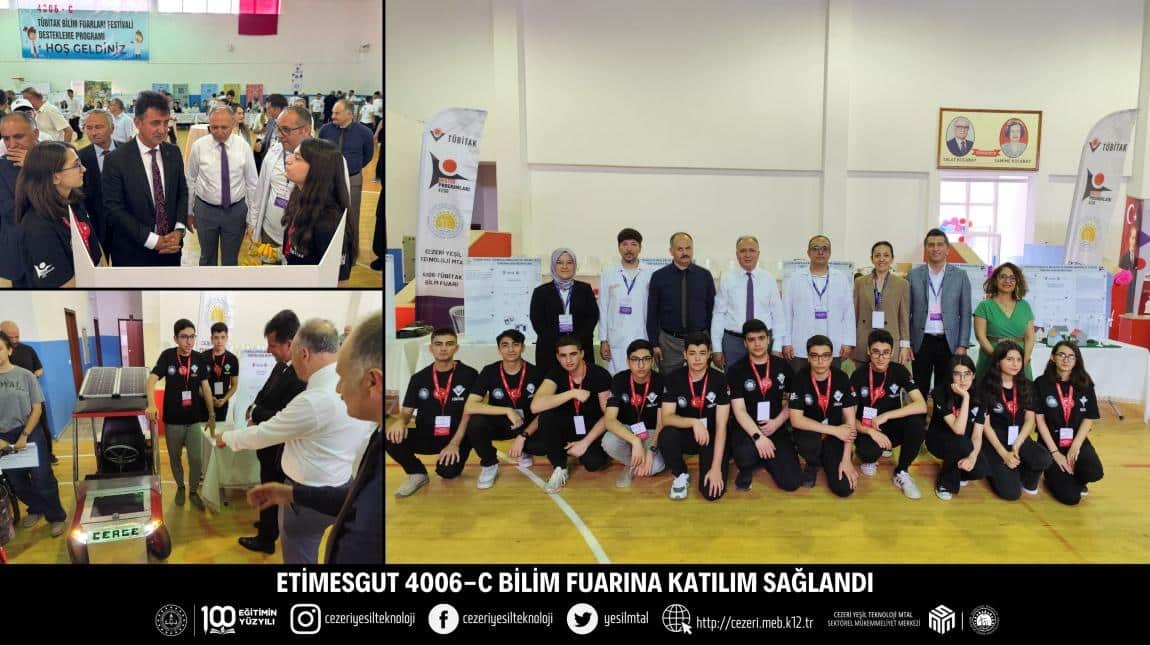 ETİMESGUT 4006-C BİLİM FUARINA KATILIM SAĞLANDI