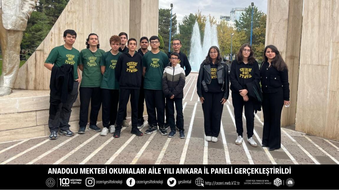 ANADOLU MEKTEBİ OKUMALARI AİLE YILI ANKARA İL PANELİ GERÇEKLEŞTİRİLDİ